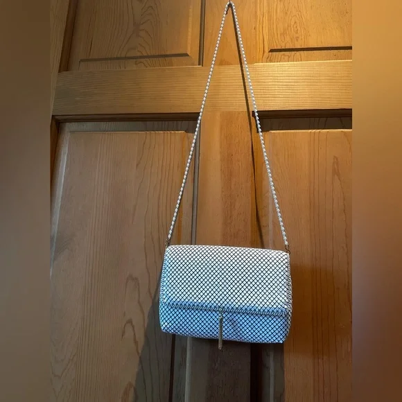 VINTAGE SUMMER STYLE!!!Whiting & Davis metal mesh crossbody - Picture 5 of 15